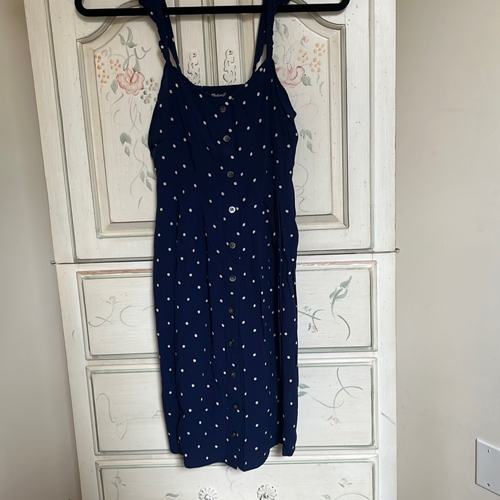 Madewell polka dot dress